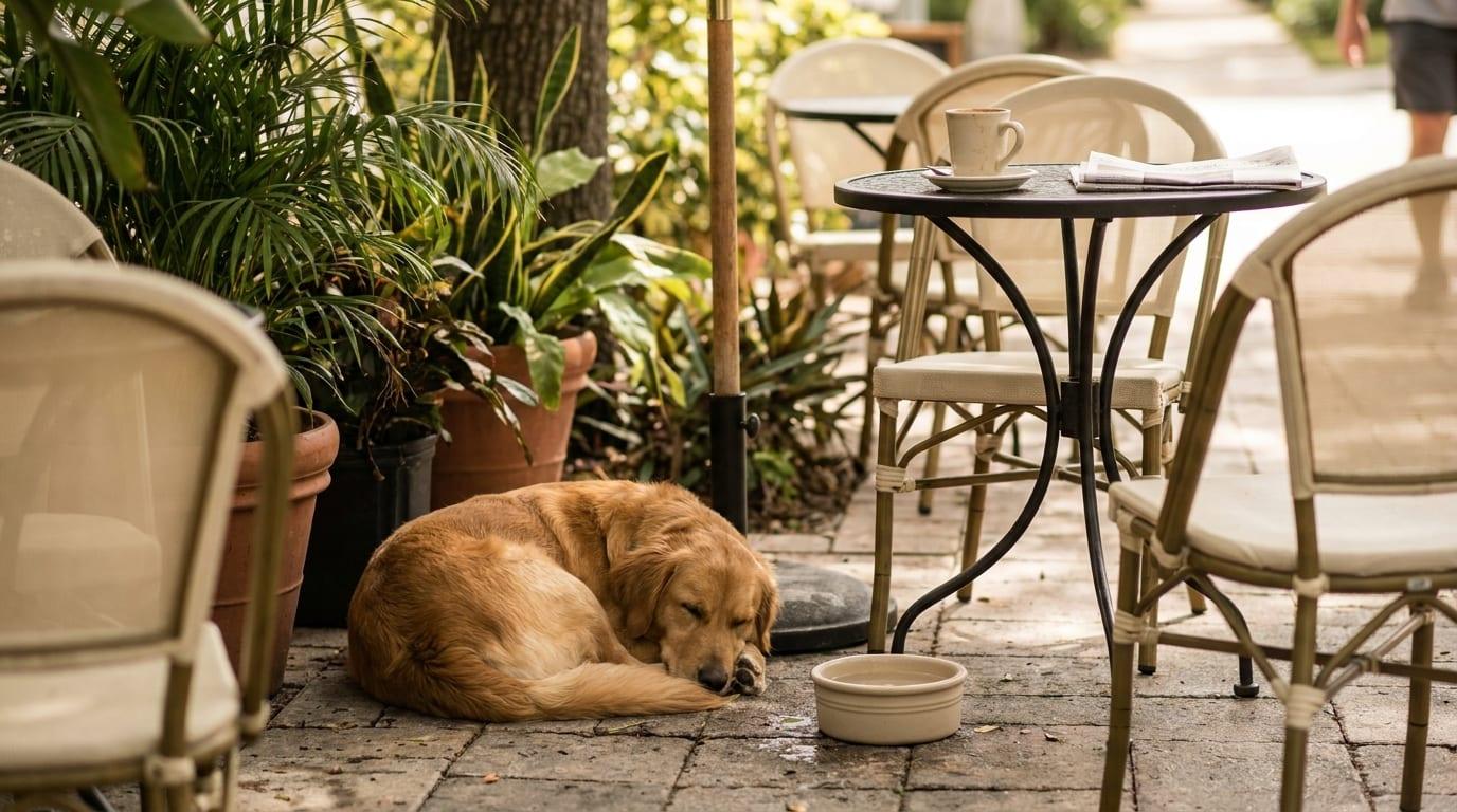 Dog Friendly Coffee Shops in Coral Gables and Miami