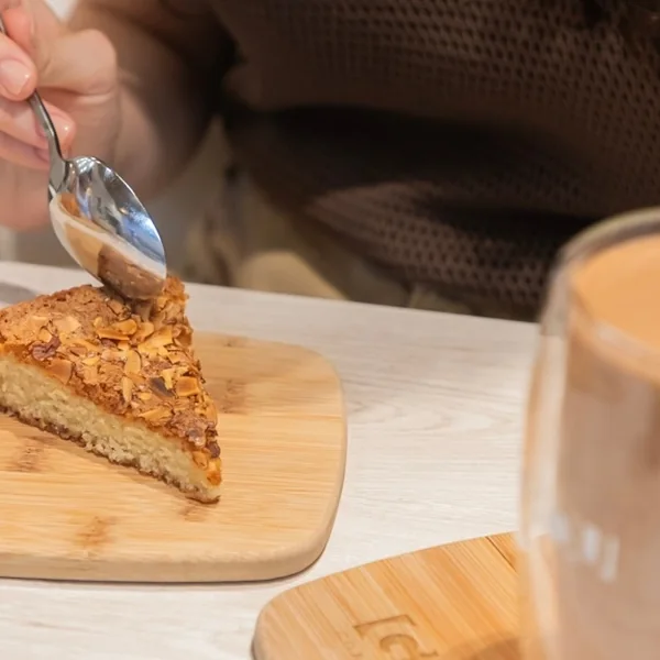 Almond Cake Slice